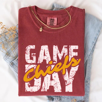 Kansas City Fan Game Day American Football T-shirt