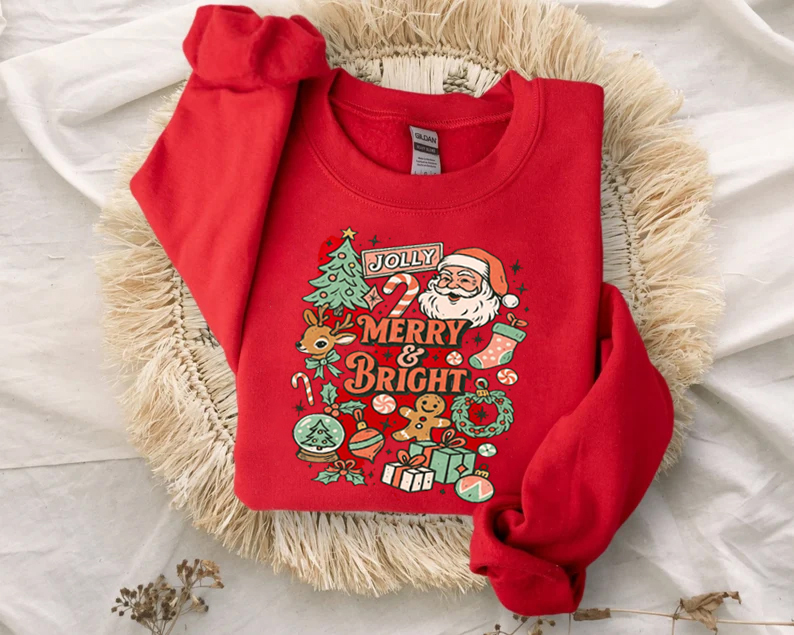 Retro Christmas Sweatshirt