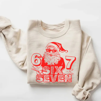 Six Seven Christmas Sweatshirt