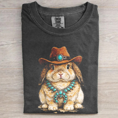 Western Easter Bunny  T-shirt