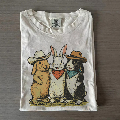 Western Easter Bunnies T-Shirt