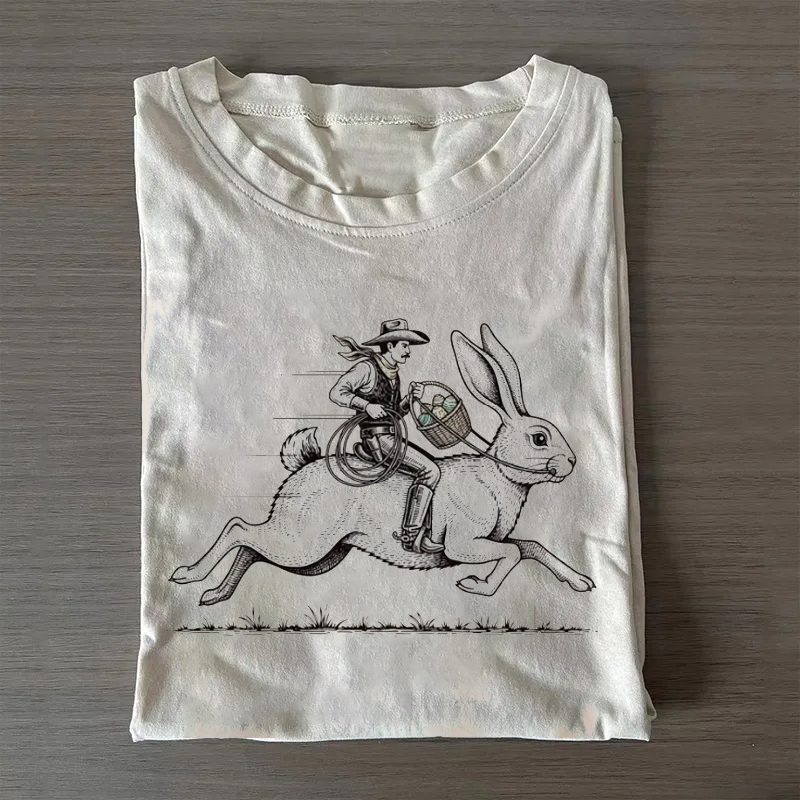 Funny Western Easter T-shirt