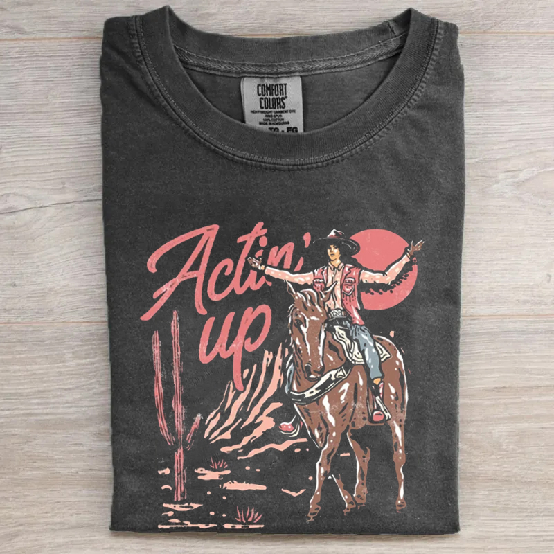 Western Cowgirl Rodeo T-shirt