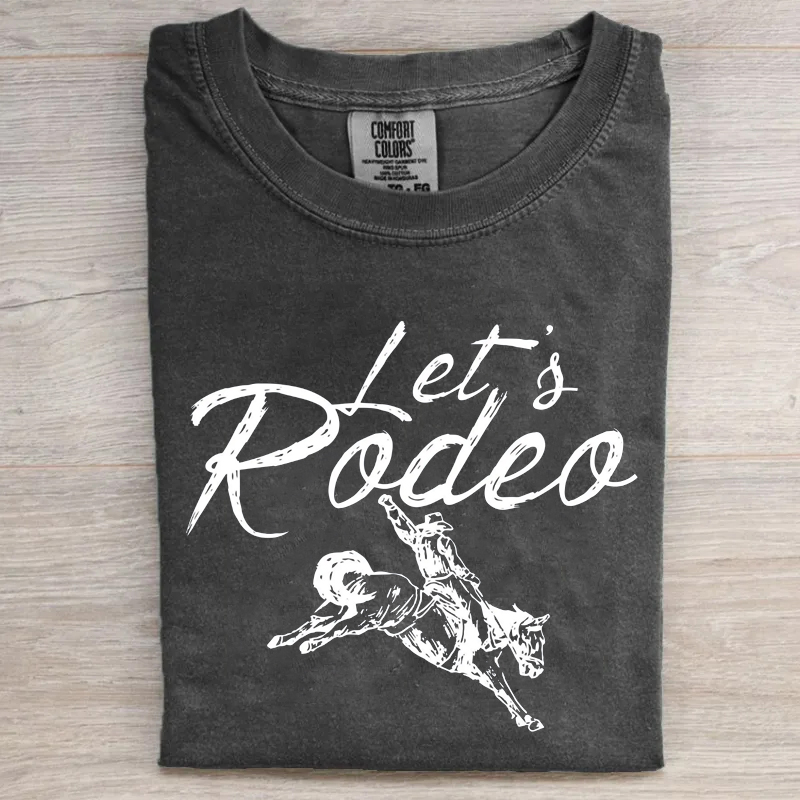 Western Cowboy Rodeo T-shirt