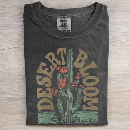 Vintage Western Boho Desert Bloom T-shirt