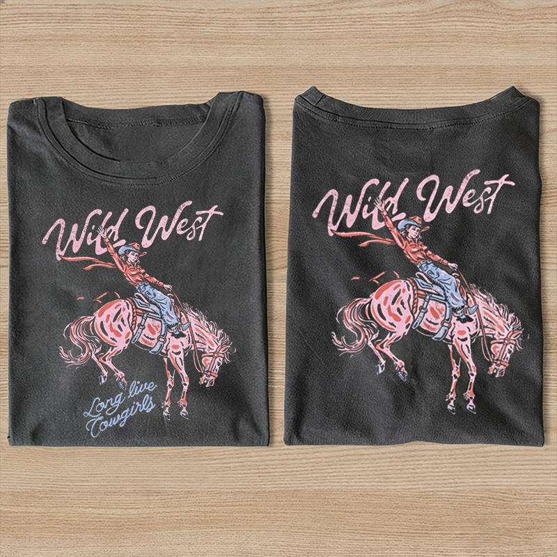 Retro Wild West T-shirt