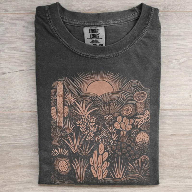 Southwest Boho Desert Sunset T-shirt