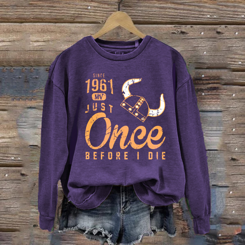 Minnesota Retro Football Sweatshirt