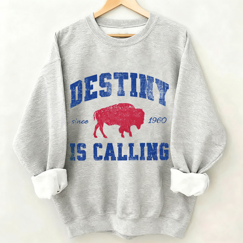 Buffalo Retro Football Sweatshirt