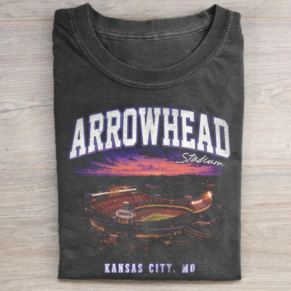 Kansas City Retro Football T-shirt