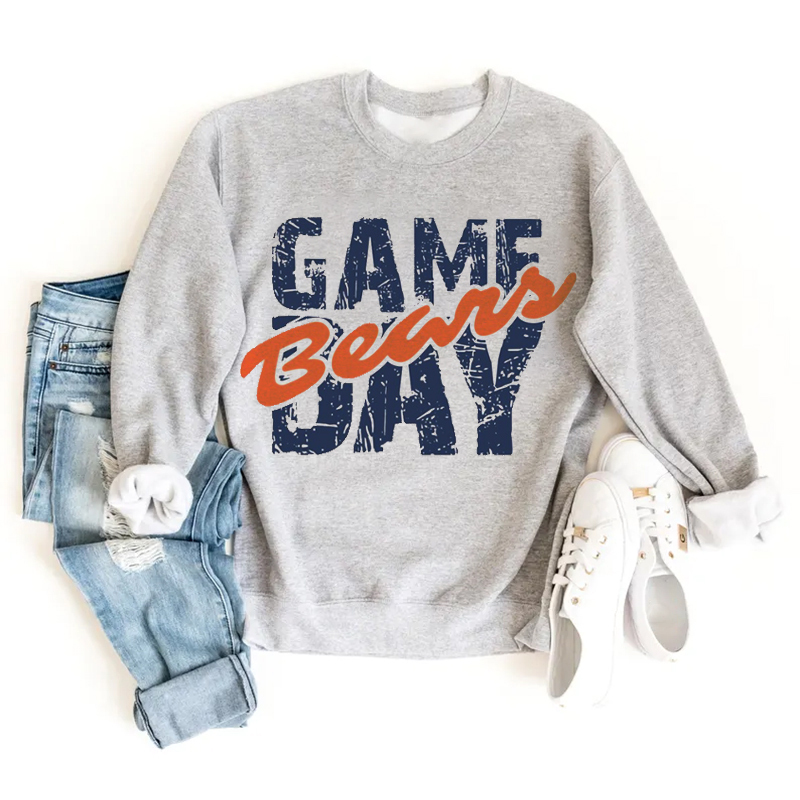 Chicago Retro Football Sweatshirt