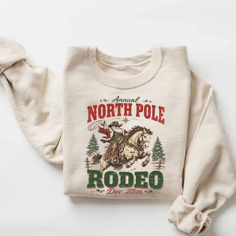 North Pole Rodeo Sweatshirt