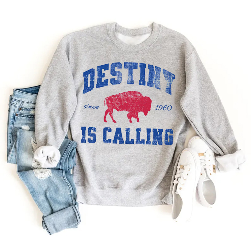 Buffalo Retro Football Sweatshirt
