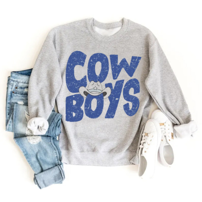 Dallas Retro Football Sweatshirt