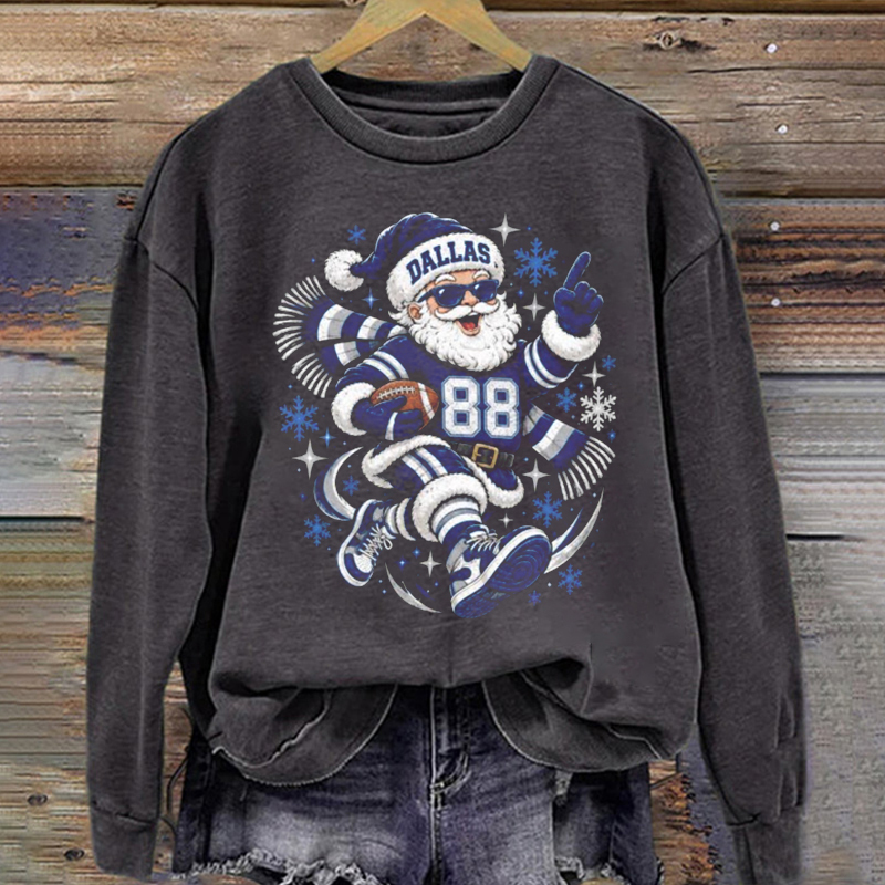 Dallas Retro Football Sweatshirt