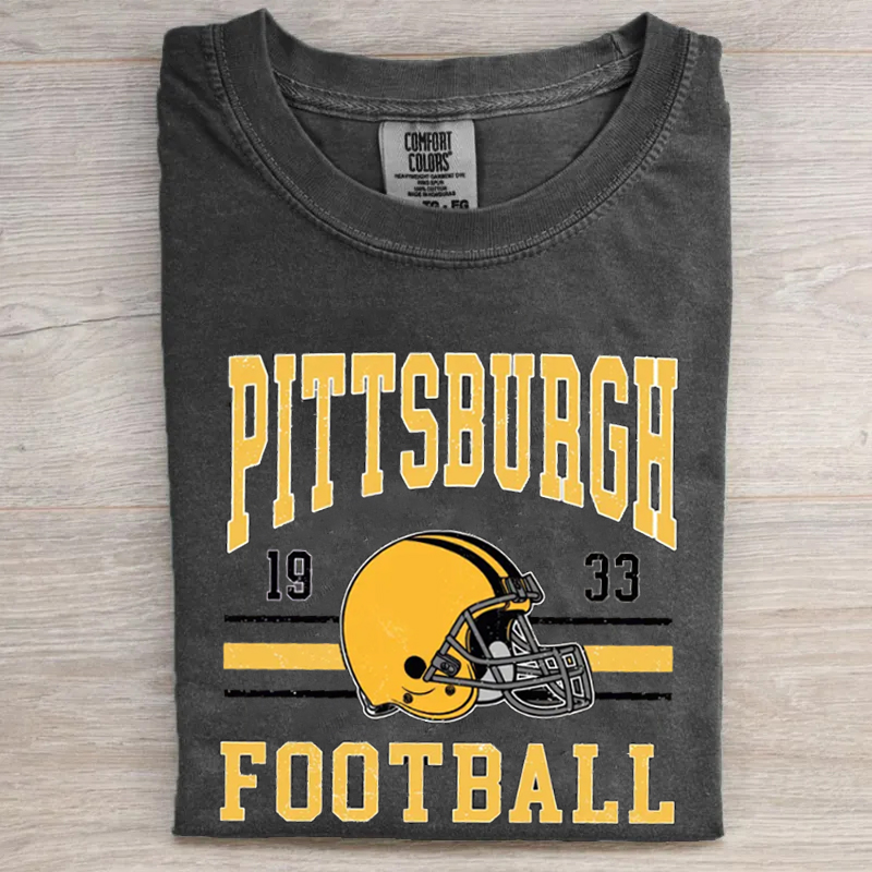 Pittsburgh Retro Football T-Shirt