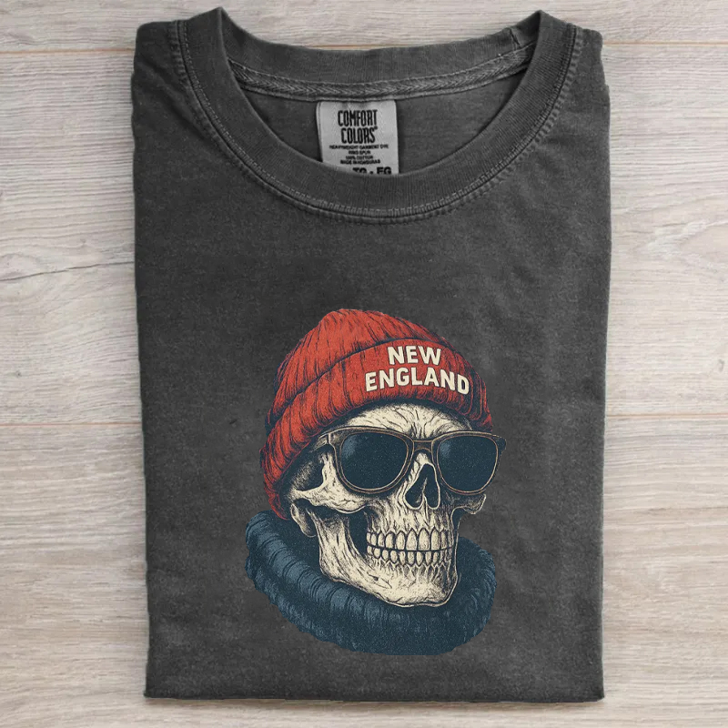 New England Mascot Football T-shirt