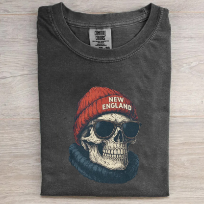 New England Mascot Football T-shirt