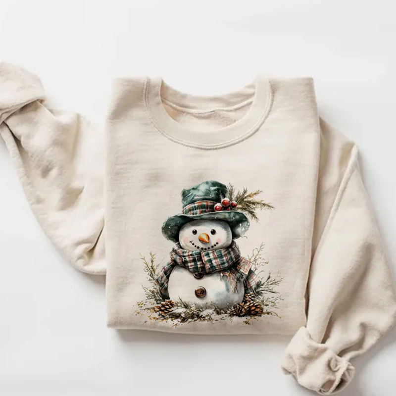 Christmas Snowman Sweatshirt