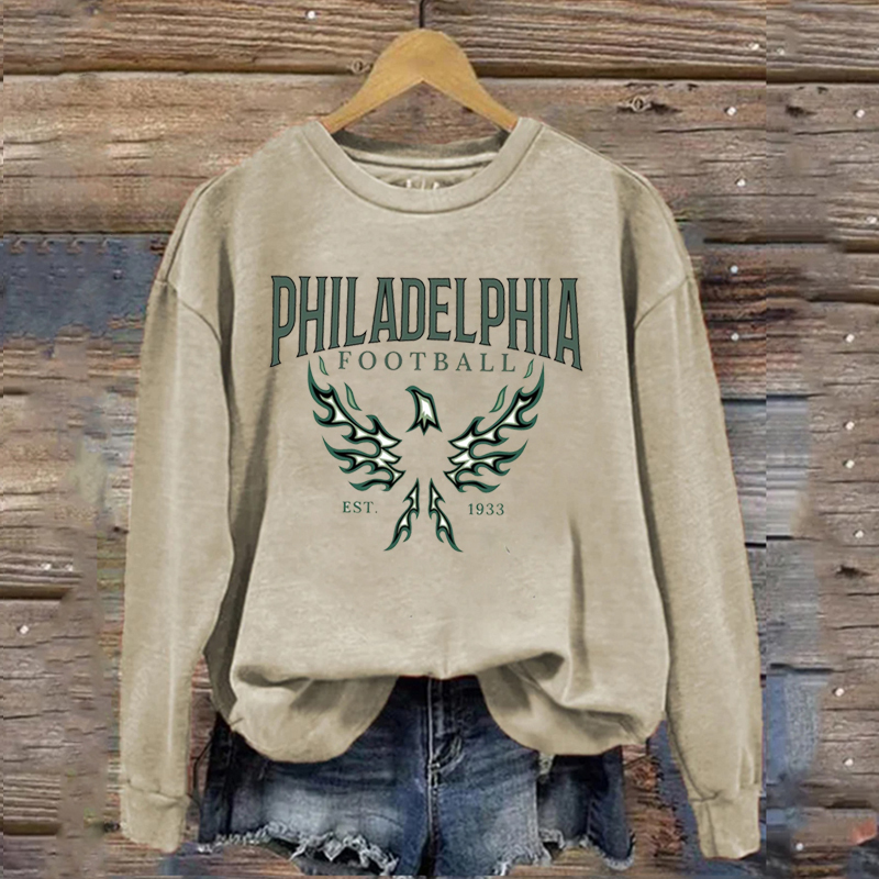 Philadelphia Retro Football Sweatshirt