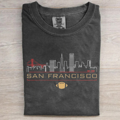 Retro San Francisco Football T-shirt