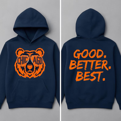 Vintage Chicago Football Hoodie