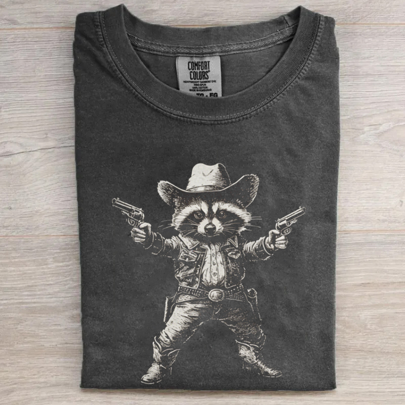 Cowboy Raccoon T-Shirt