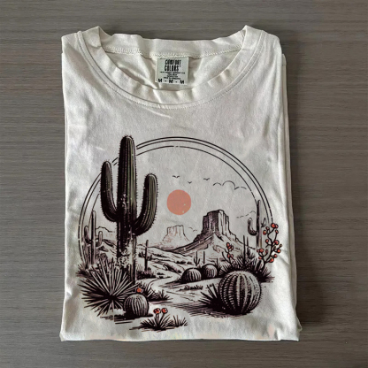 Desert Landspace with Sun  T-Shirt