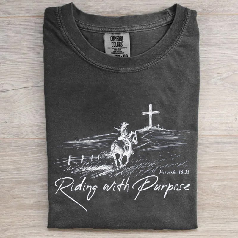 Western Christian Cowgirl T-shirt