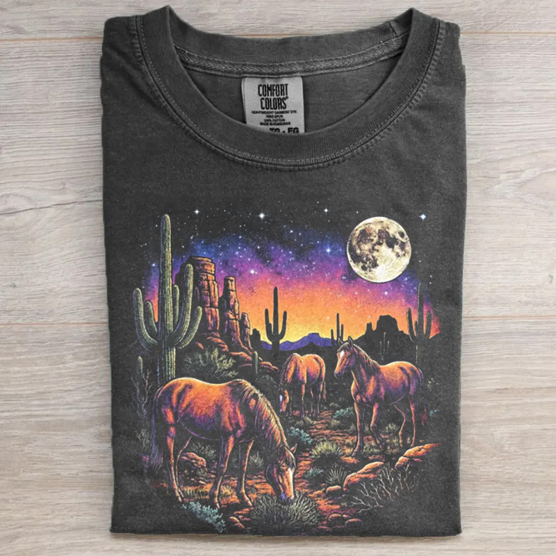 90s Western Country Wildlife T-shirt