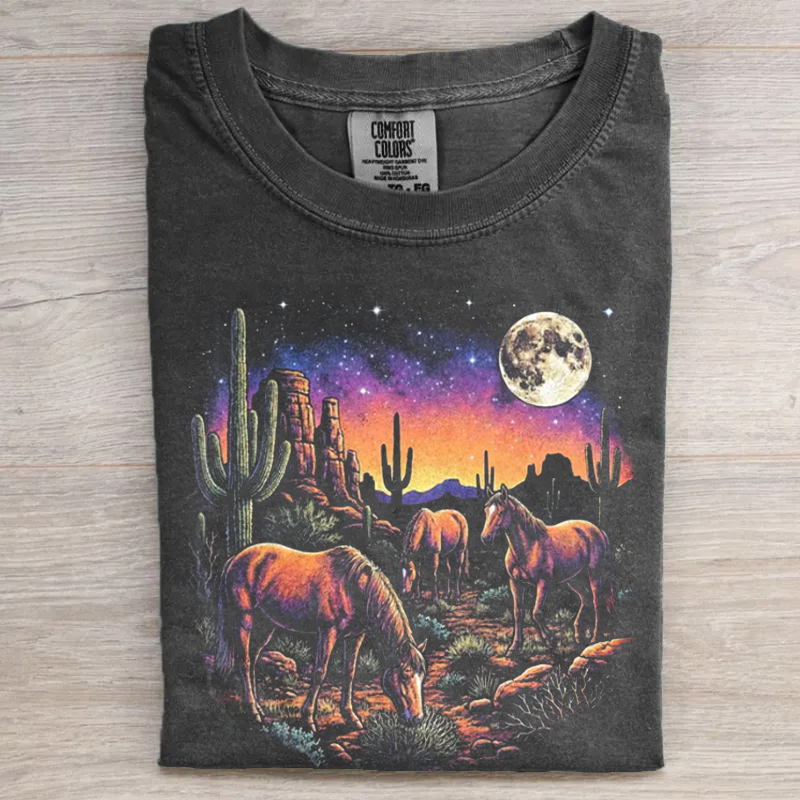 90s Western Country Wildlife T-shirt