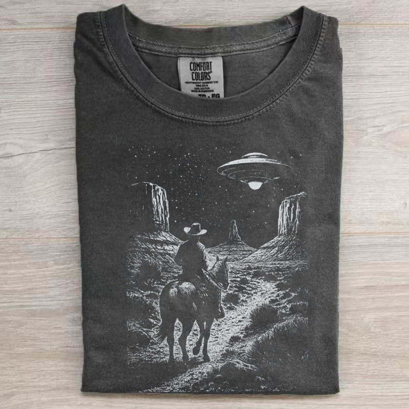 Cowboy Western 90s Vintage Style T-shirt