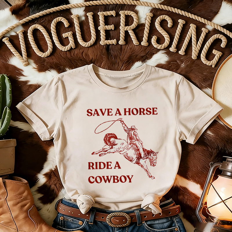 Western Funny Cowboy T-shirt