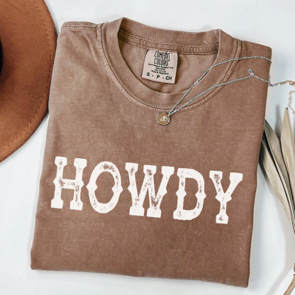 Howdy Western Rodeo T-shirt
