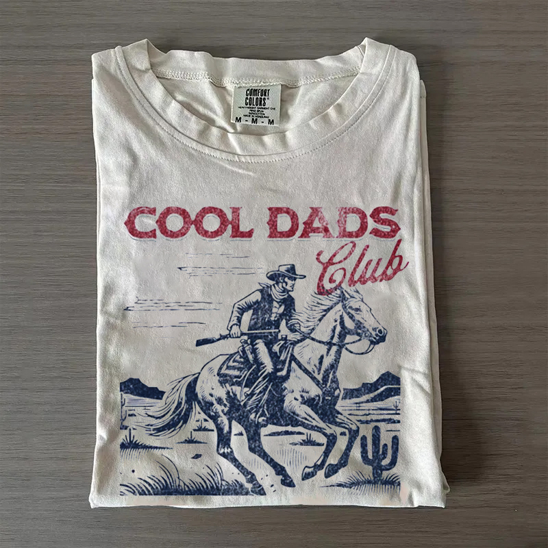 Cool Dads Cowboy Western T-shirt