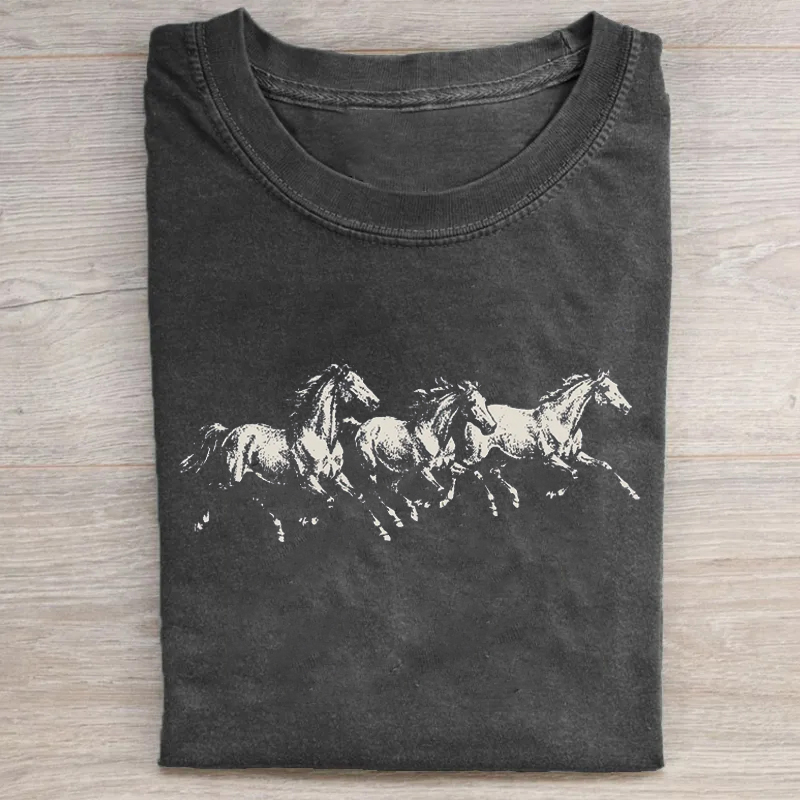 Wild Horses Running T-Shirt