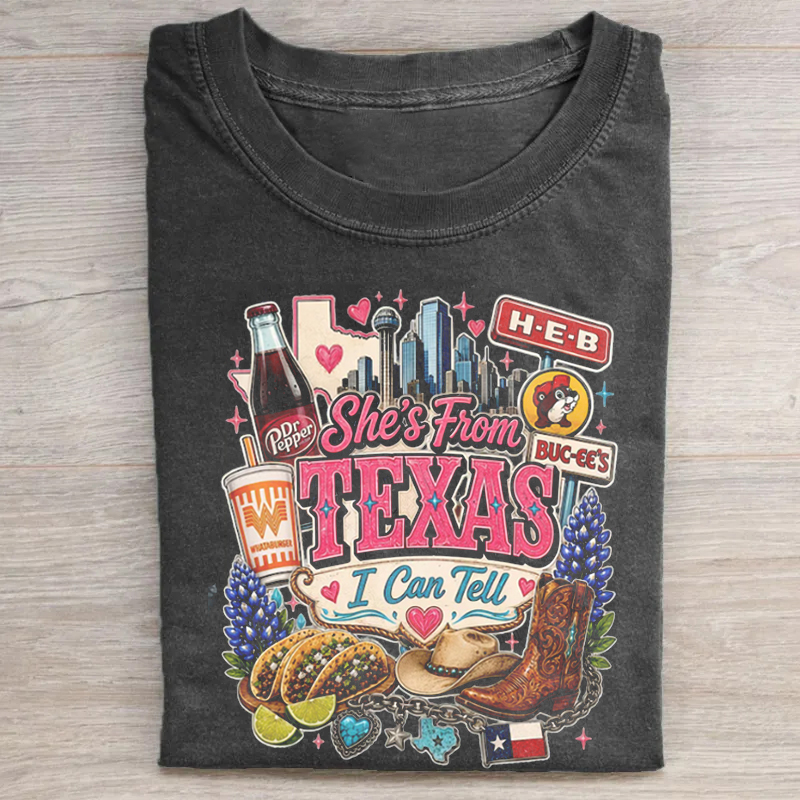 She’s From Texas T-shirt