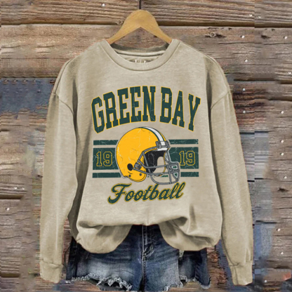 Green Bay Retro Football Sweatshirt