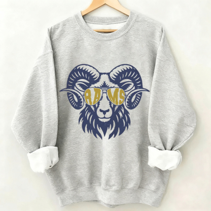 Los Angles Retro Football Sweatshirt