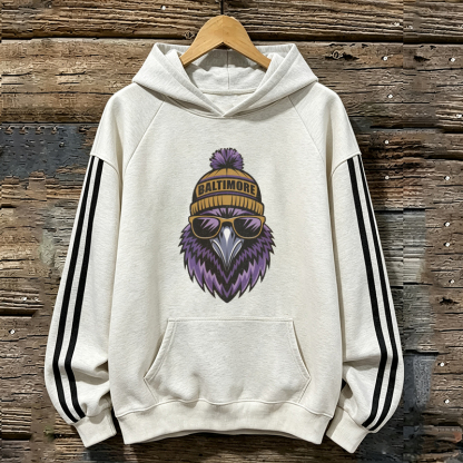 Baltimore Retro Football Hoodie