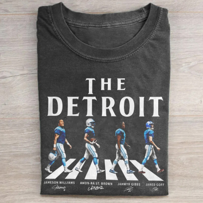Detroit Retro Football T-shirt