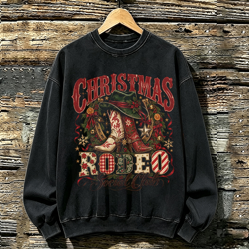 Christmas Rodeo Social Club Sweatshirt