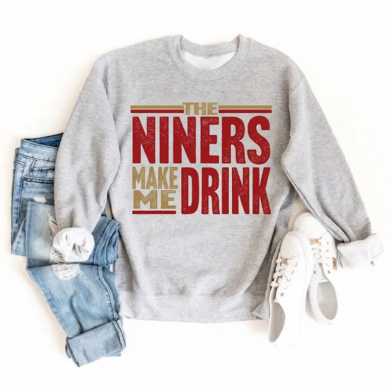 San Francisco Retro Football Sweatshirt