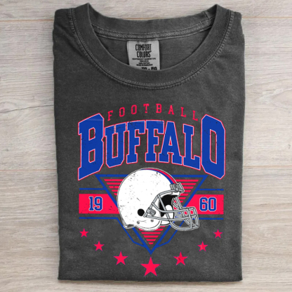 Buffalo Retro Football T-shirt