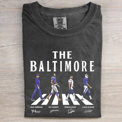 Baltimore Retro Football T-shirt