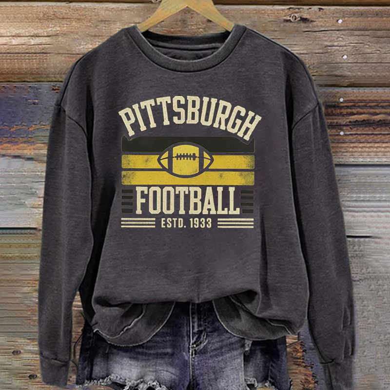 Pittsburgh Retro Football T-shirt/Sweatshirt