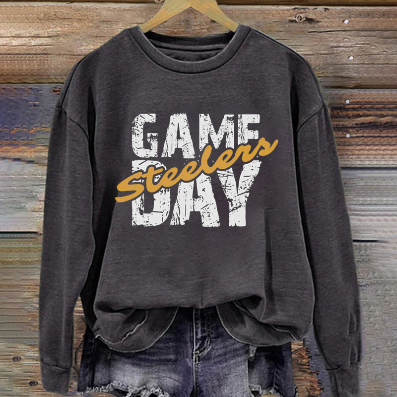 Pittsburgh Retro Football Sweatshirt
