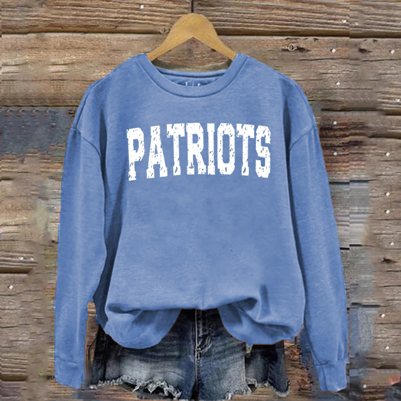 New England Retro Football Sweatshirt