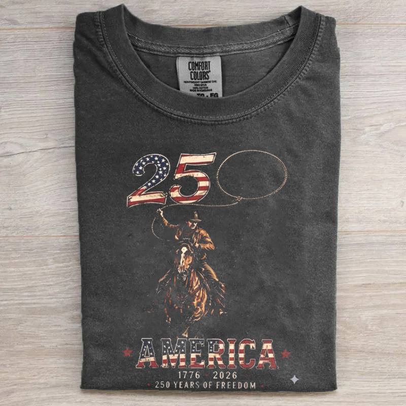 250th Anniversary Cowboy Rodeo T-shirt