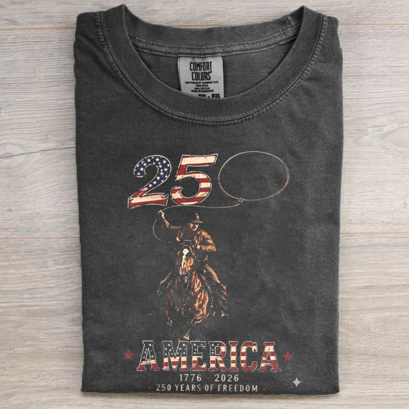 250th Anniversary Cowboy Rodeo T-shirt